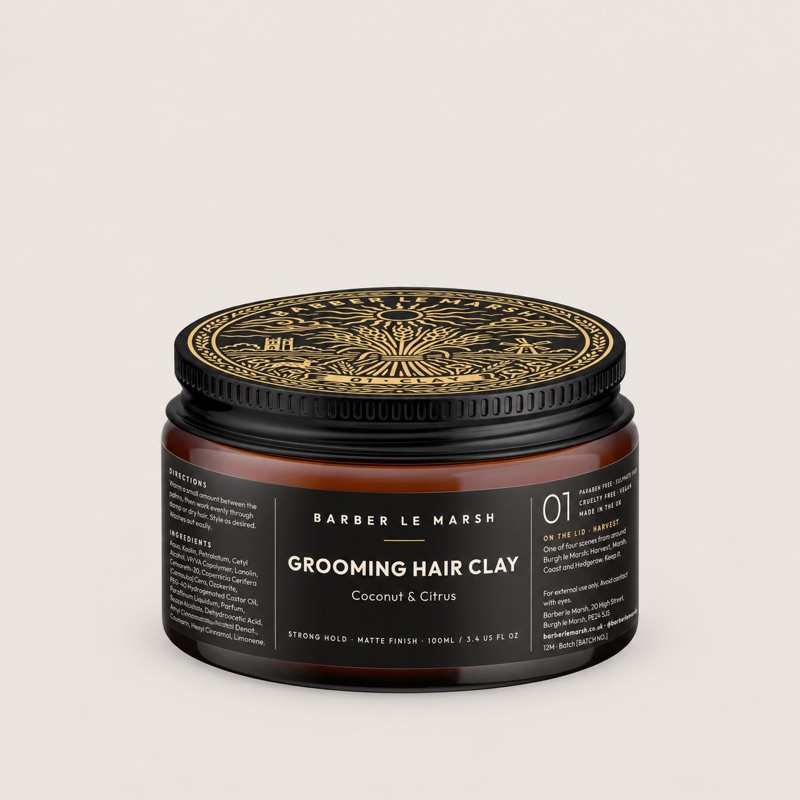 Barber le Marsh Grooming Hair Clay, 100ml